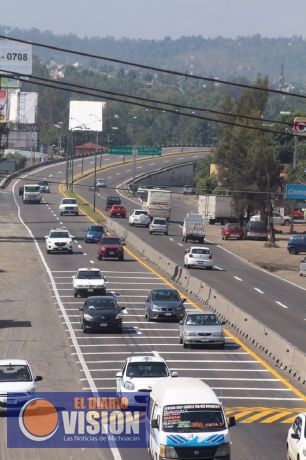 Asegura SCT que tramos carreteros a su cargo en Morelia no presentan baches