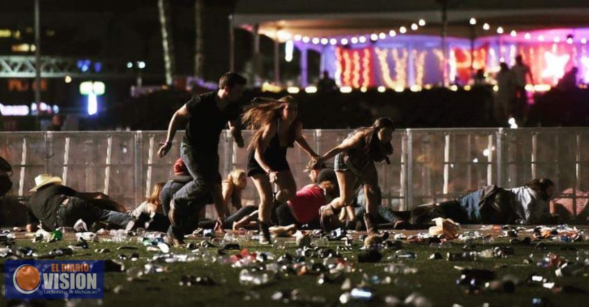 Ataque en un concierto en Las Vegas deja 50 muertos y más de 400 heridos