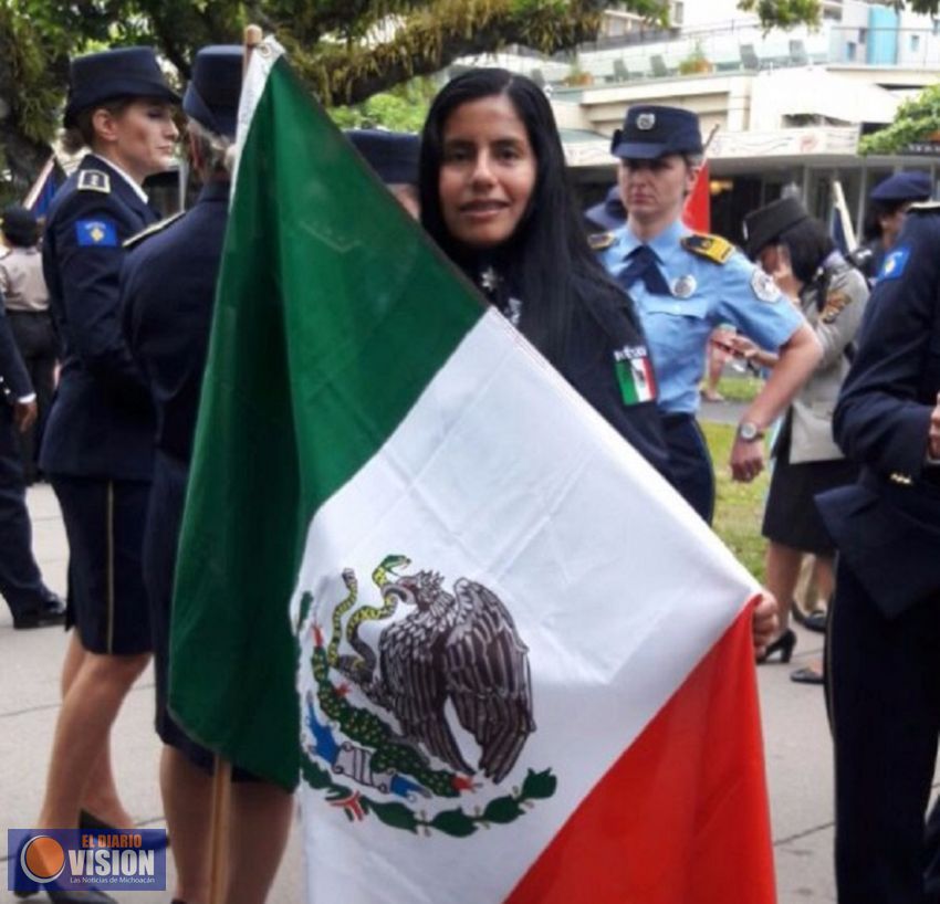 Michoacana representa con éxito a México en conferencia de mujeres policías en Australia: SSP
