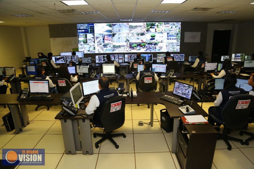 El 911, coordinación institucional y tecnología al servicio de las y los michoacanos: SSP