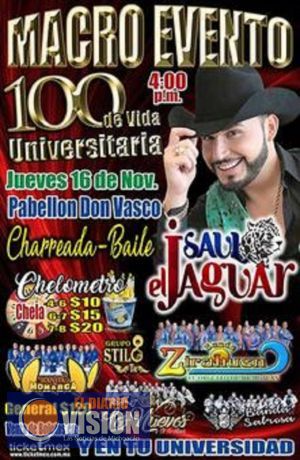 Saúl “El Jaguar” cantará en un macro evento universitario de Morelia