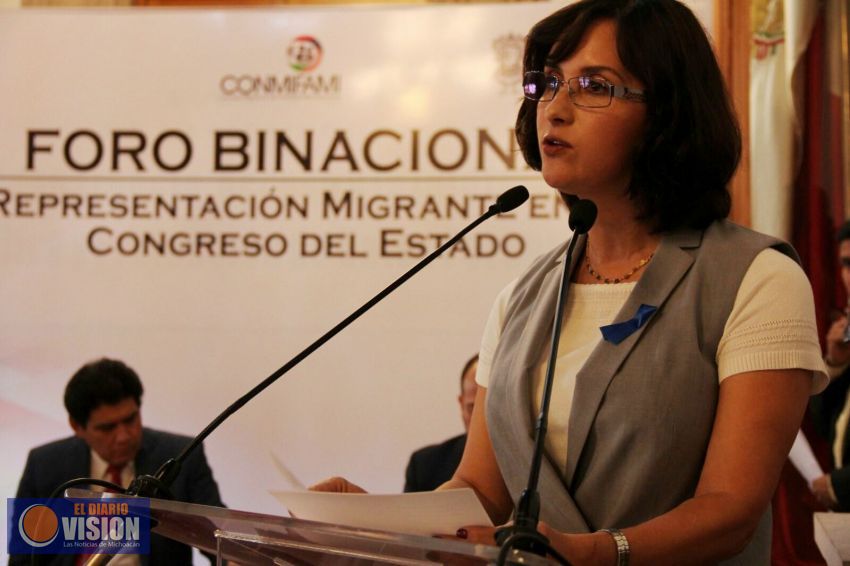 Invita Macarena Chávez a foro en materia migrante