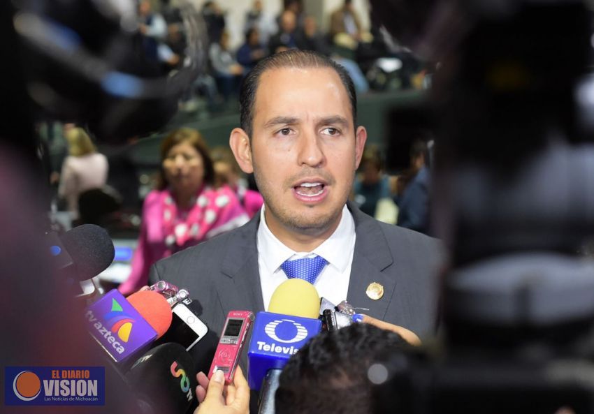 Logramos un presupuesto aceptable para Michoacán: Marko Cortés