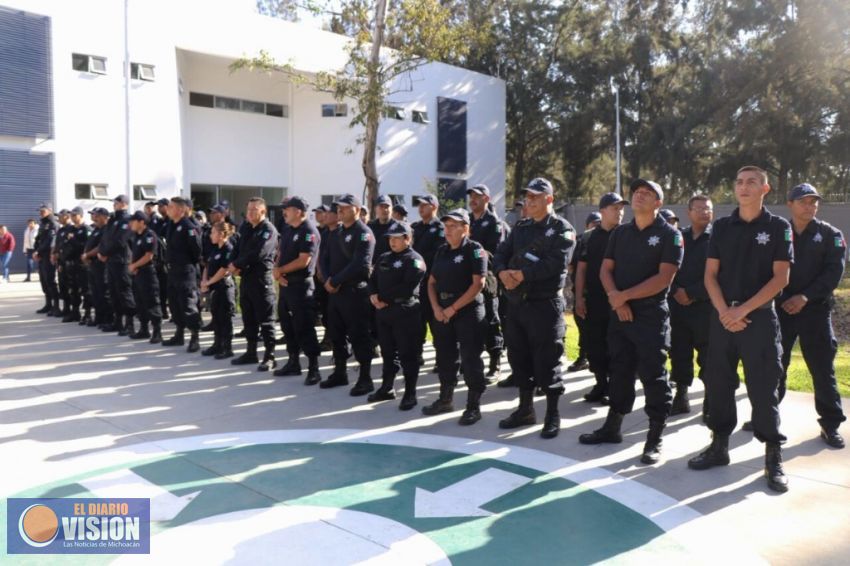 Contará SSP con más personal de la Policía Michoacán