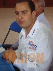 Mi única competencia es Silvano Aureoles: Marko Cortés 
