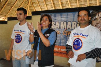 Luisa María se reune con promotores y voluntarios panistas