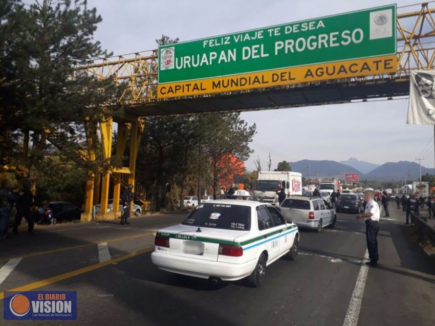 Mediante el diálogo, SSP libera acceso a Uruapan