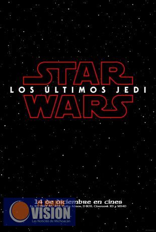 ‘Star Wars Los últimos Jedi’ lidera la taquilla mexicana