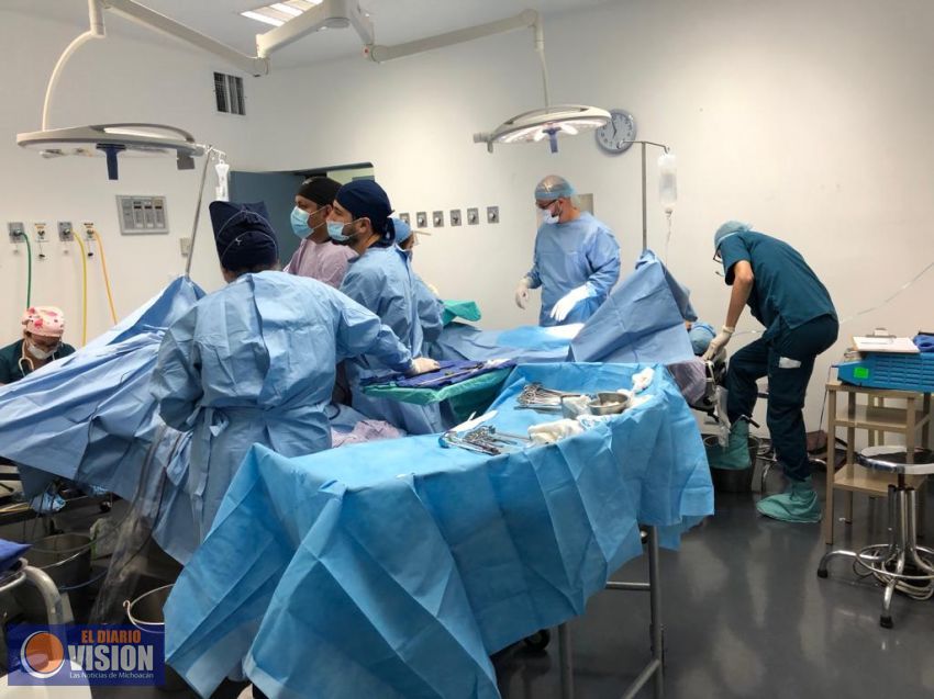 Realizan Jornadas Quirúrgicas en Hospital General de Zitácuaro