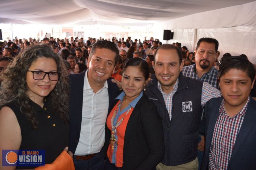 Con unidad y cumpliendo acuerdos, coalición "Por México al Frente"sacará adelante a Michoacán: MCM