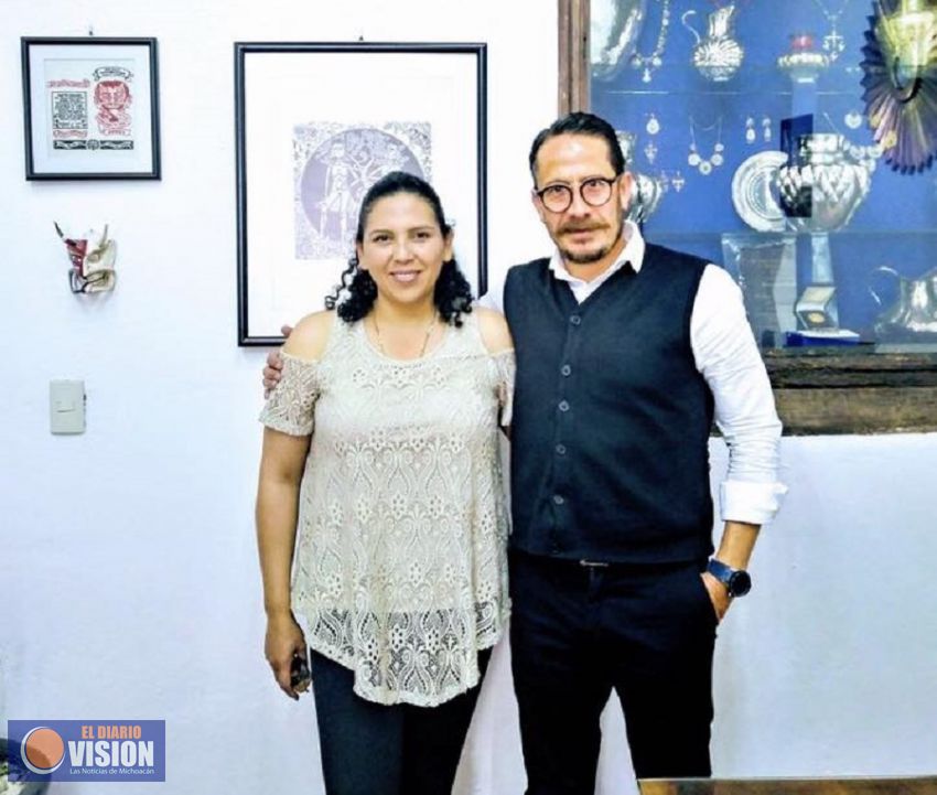 Marisol Castro y Director de la Casa del Artesano realizan gestiones para magno evento 