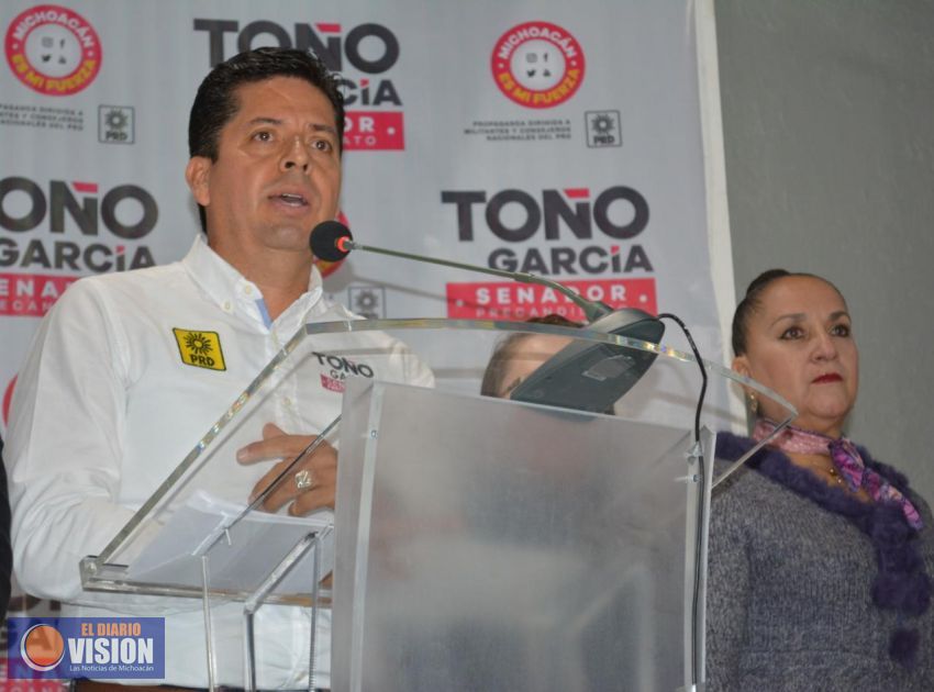 Llama Toño García a la civilidad en tiempos electorales