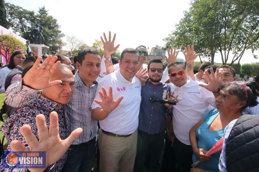 Trabajemos juntos Mano a Mano por un verdadero cambio para Morelia: Juan  Carlos Barragán