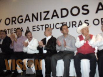 Toman protesta Coordinadores y Delegados regionales del PRI 
