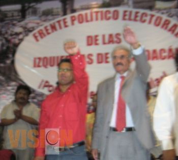 Toman protesta a dos precandidatos del PT al gobierno de Michoacán‏