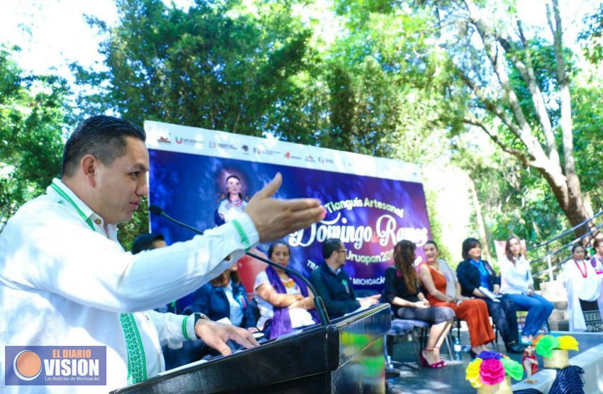 Presentaron imagen institucional del Tianguis Artesanal de Domingo de Ramos Uruapan 2018
