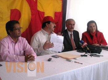 Por no comunicar las cosas como son, se provocaría la división de izquierdas: Reginaldo Sandoval
