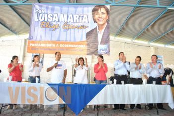 Para cambiar, necesitamos de un gobierno que nos apoye: Luisa María Calderón