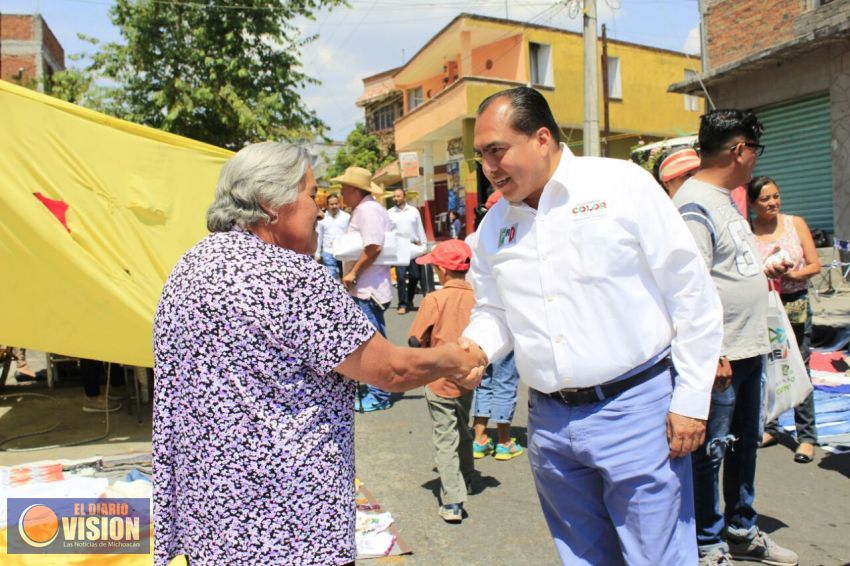 Impulsará Gerónimo Color la modernización y seguridad en mercados y Centros de Abastos