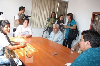 Dialoga el dirigente estatal del PAN con integrantes del movimiento Braceroproa