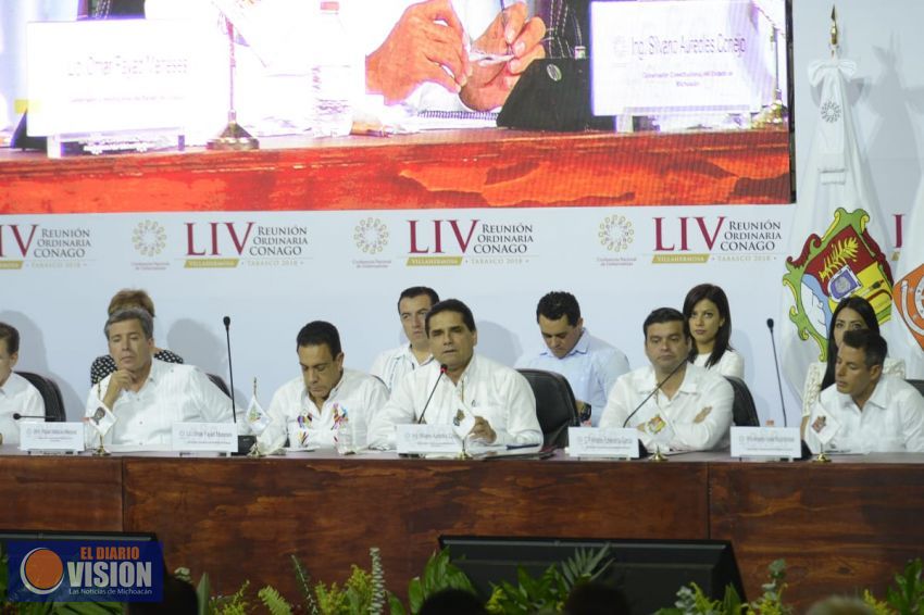 Propone Silvano Aureoles en Conago modelo de inversión multianual para desarrollo de las ZEE
