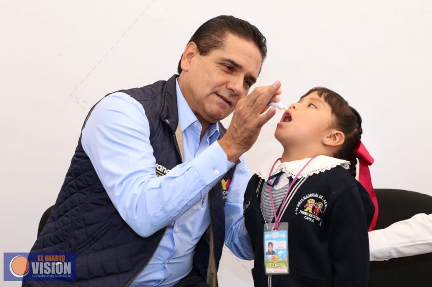 Inicia Segunda Semana Nacional de Salud 2018 en Michoacán