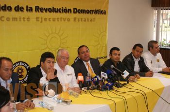 Reconoce CEN del PRD riesgos para elecciones en Michoacán 