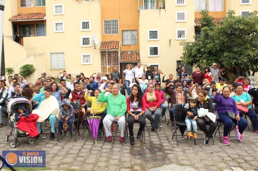 Wilfrido Lázaro llevará la fuerza de Morelia al Congreso federal: Vecinos del Distrito 08