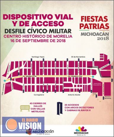 Michoacán, listo para honrar a sus héroes patrios