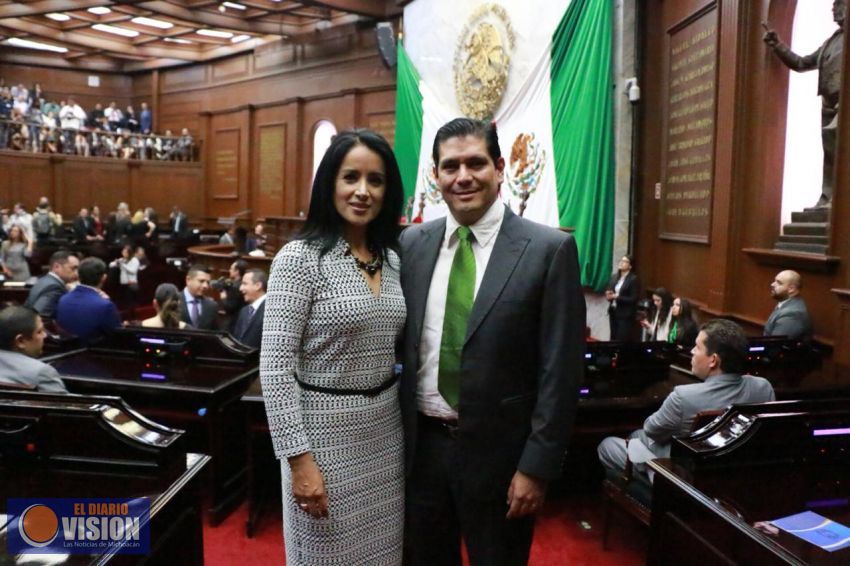 Rinden protesta diputados locales del PVEM en la LXXIV Legislatura de Michoacán