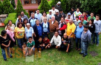 Apoyo a la porra del equipo Monarcas, Compromiso del Pre Candidato Figueroa Zamudio