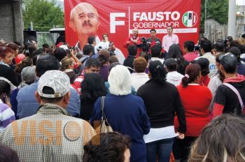 Propone Fausto Vallejo que duplicará el presupuesto para obra de municipios