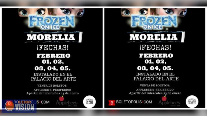 Ana y Elsa llegan a Morelia con “Frozen On Ice: Una aventura congelada”
