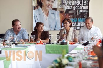 Luisa María Calderón responde a las inquietudes de los Empresarios Lazarénses