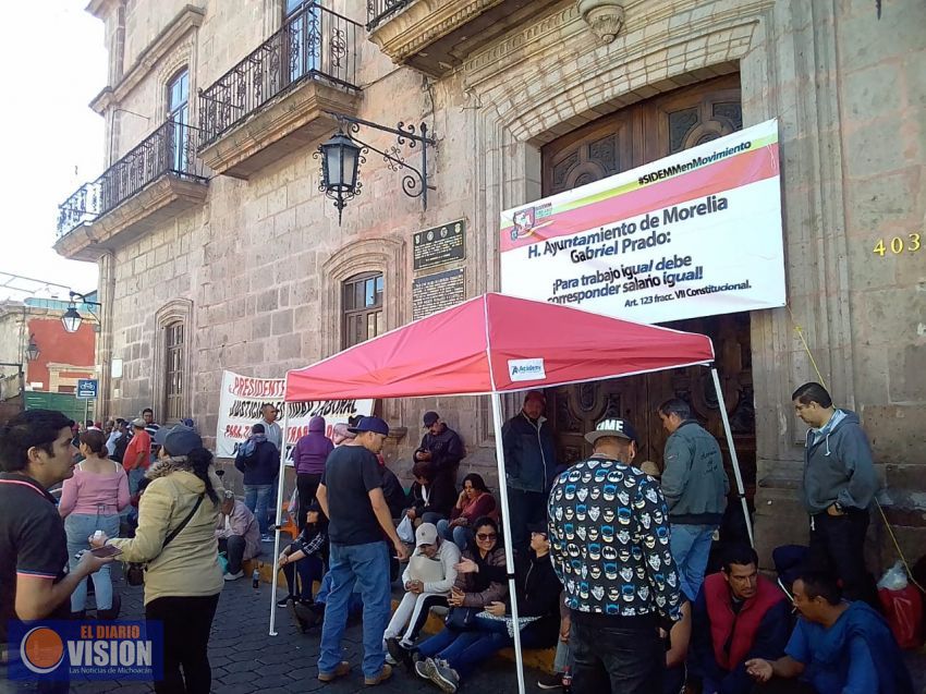 SIDEMM, seguirá con la toma, al no haber acuerdos con autoridades municipales