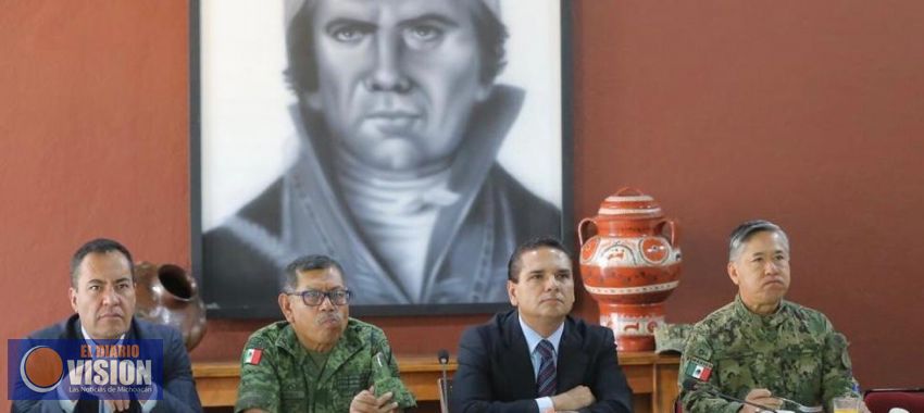 Respaldo total a municipios en combate a la delincuencia: Silvano Aureoles