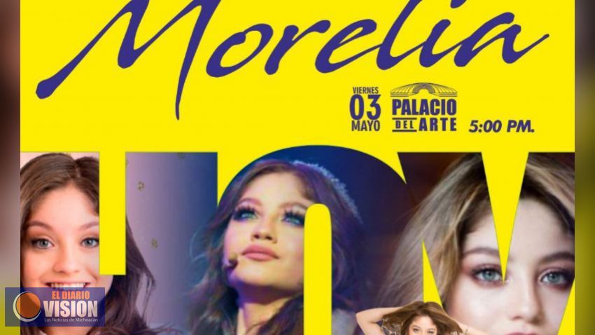 Karol Sevilla inicia este viernes su gira “Que se pare el mundo”, en Morelia 