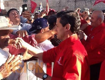 Enrique Peña Nieto en Zamora y Uruapan este miércoles