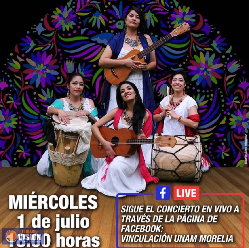 UNAM Campus Morelia presentará al Colectivo-LAS en un concierto a distancia