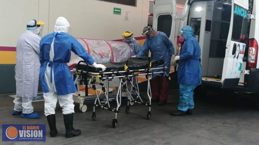 Al momento, en Michoacán, han fallecido 606 personas a causa del coronavirus