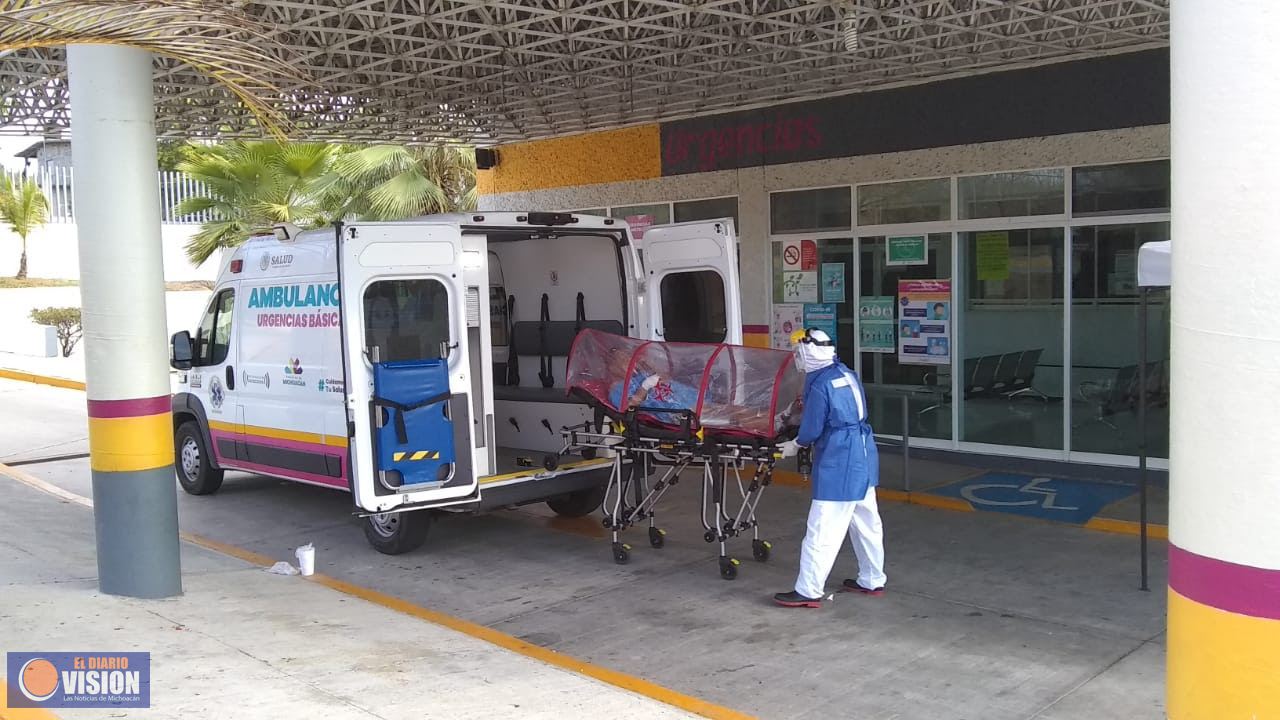 Hoy viernes, Michoacán alcanzó 18 mil 540 casos confirmados y mil 474 decesos por Covid-19 