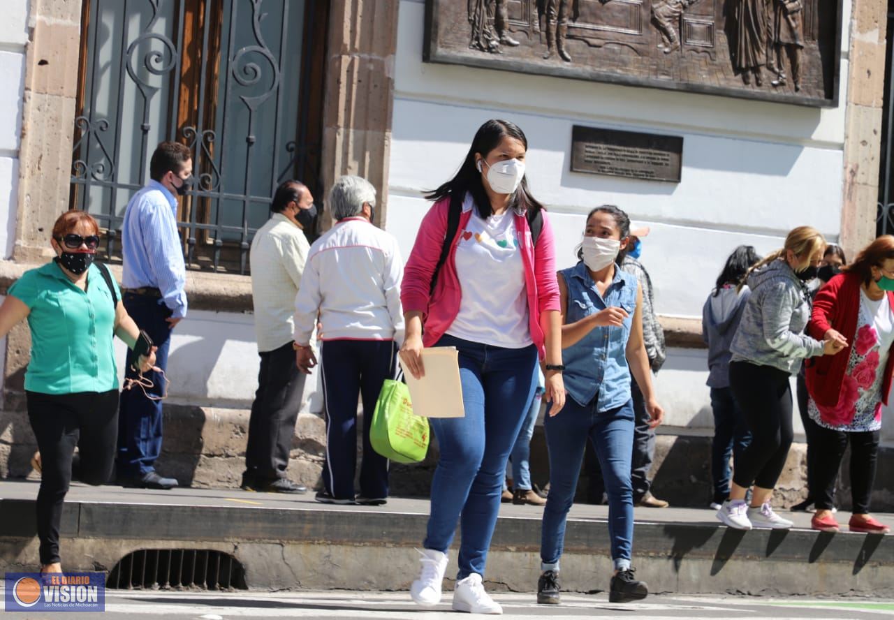 Hoy miércoles, Michoacán llega a las mil 800 defunciones a causa del Covid-19 