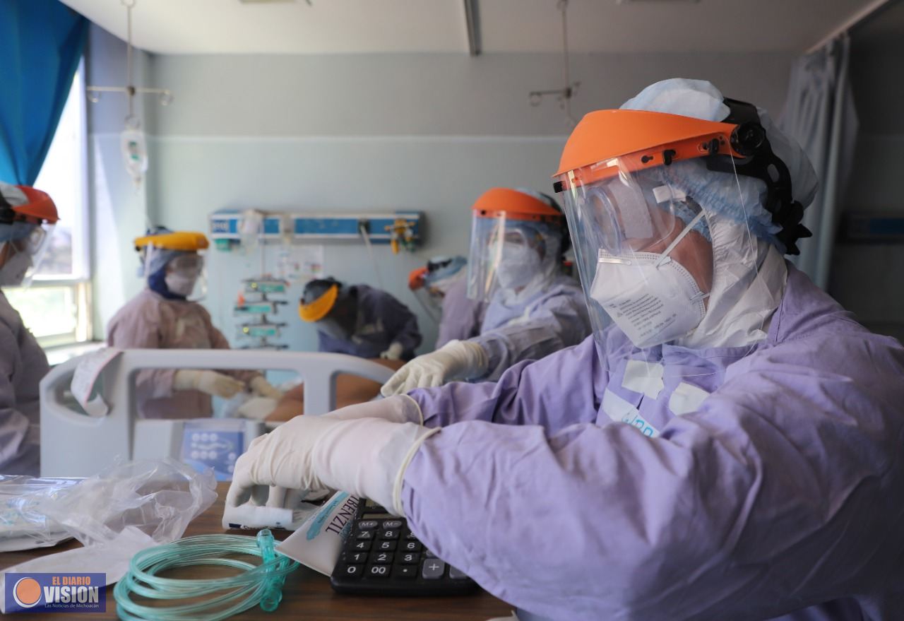 Hoy sábado, Michoacán registra 155 nuevos contagios y 7 defunciones por Covid-19 