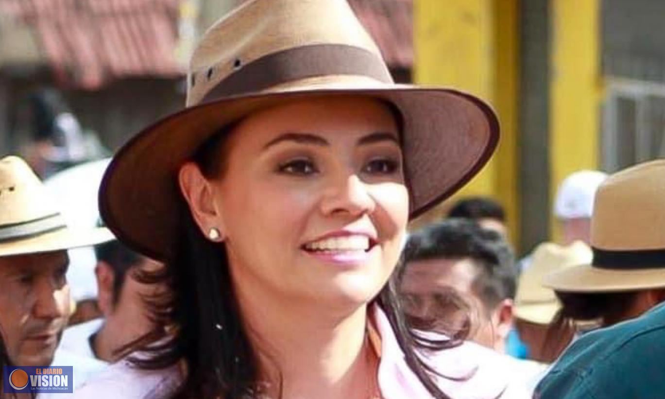 Adriana Hernández, no se descarta para ser la candidata a la gubernatura de Michoacán