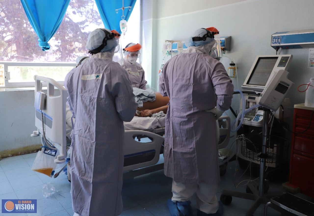 Michoacán reporta 119 casos nuevos y 12 defunciones por Covid-19 