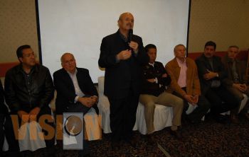 Se reunió Fausto Vallejo con alcaldes y diputados