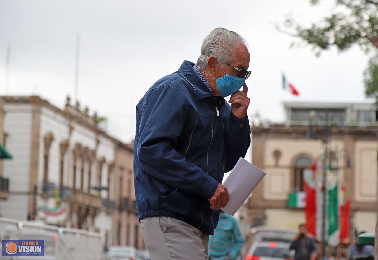 Hoy lunes, Michoacán reporta 138 contagios positivos de Covid-19 