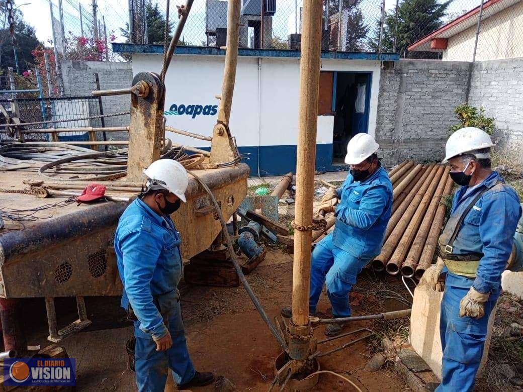 Mañana iniciará mantenimiento correctivo a dos pozos OOAPAS 