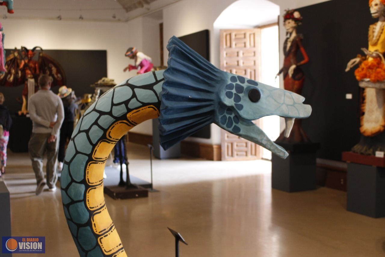 Continúa exposición “Seres y Fantásticos y Leyendas Mexicanas”, en Centro Cultural Clavijero