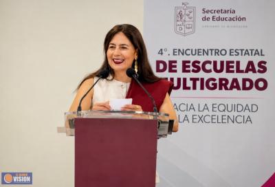 Gabriela Molina fortalece a las escuelas multigrado con cercanía y diálogo